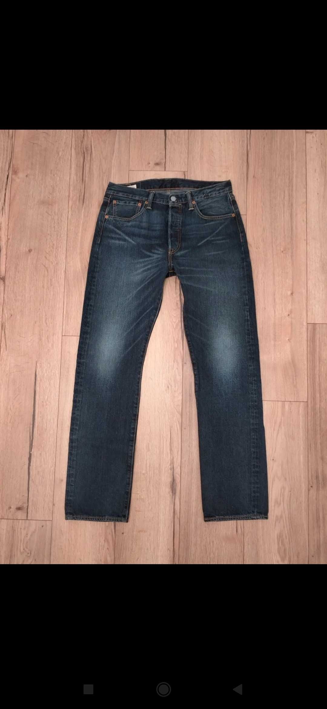 Jeansy męskie Levi's model 501  31/32