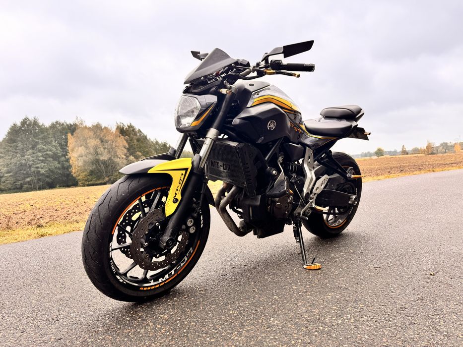 Yamaha mt 07 2015 ABS kat. A2 20tys. Przebiegu, idelany stan
