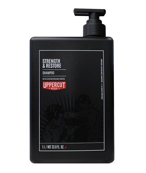 Uppercut S&R shampoo - Wzmacniający szampon do włosów 1000ml