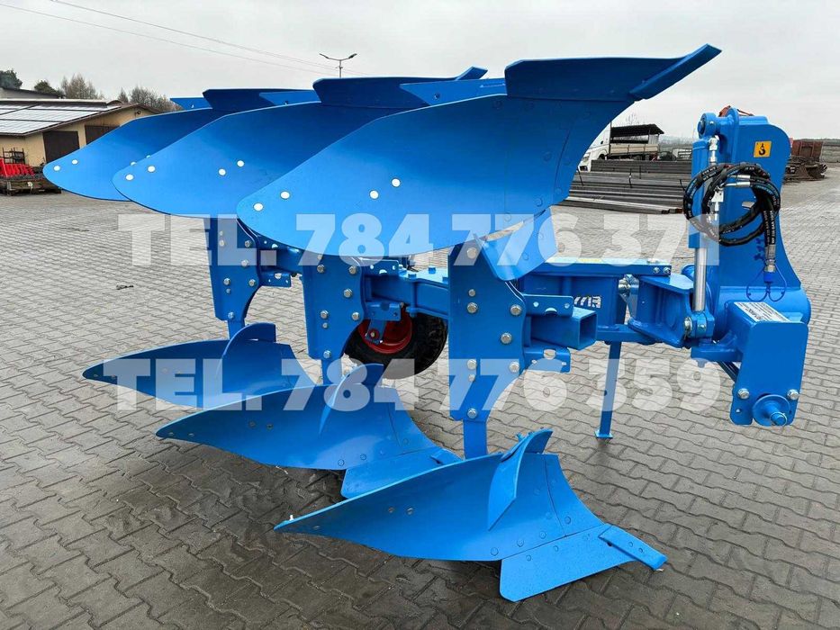 Pług obrotowy zagonowy EURO MASZ odkładnie kvernalend 18" 3/4/5 skiby