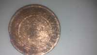 moneta miedziana 1kopiejka 1876r