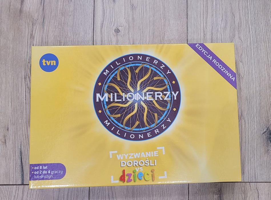 Gra Milionerzy wyzwanie dorośli vs dzieci