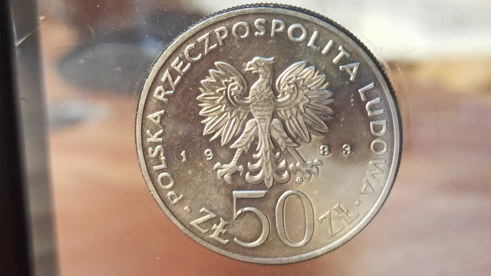 PRL, Moneta 50 złotych Jan III Sobieski 1983 / Mennicza