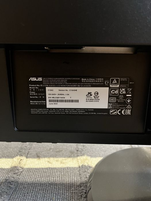 Monitor ASUS 24” Full HD (VA24, 60Hz) – sprawny