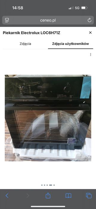 Piekarnik Parowy Electrolux LOC6H71Z