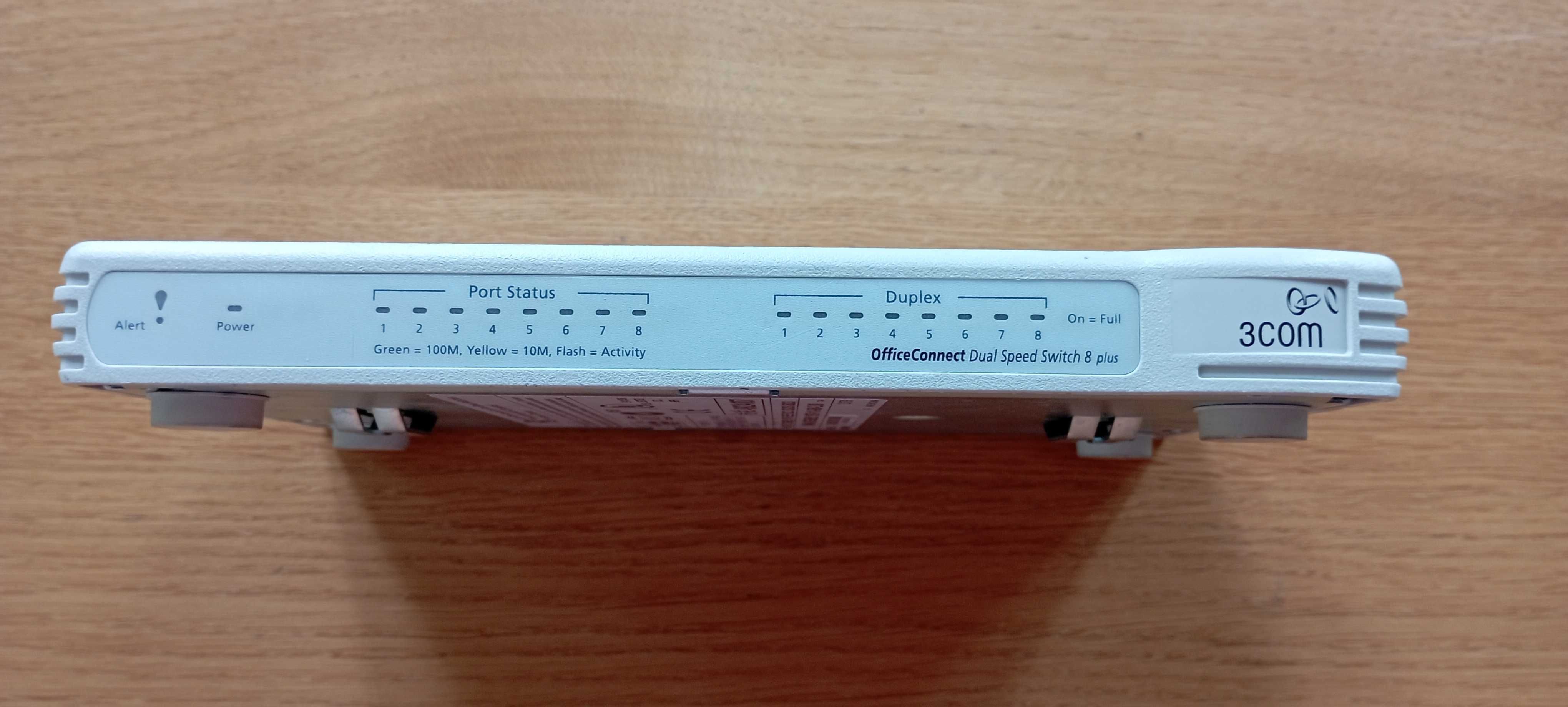 Switch sieciowy 3Com OfficeConnect 8-port Dual Speed