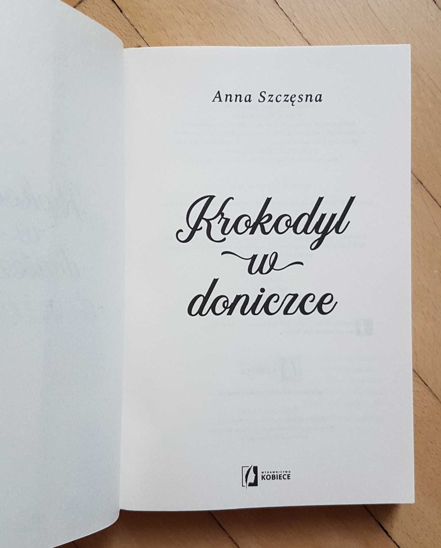 Krokodyl w doniczce Anna Szczęsna