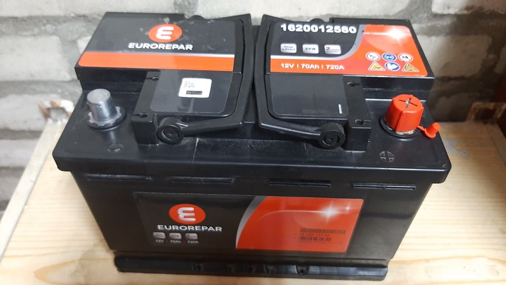 Akumulator 70Ah 720A EFB eurorepar-exide