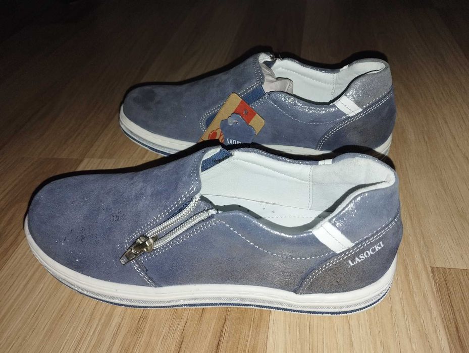 Skórzane buty Lasocki dla dziewczynki rozmiar 35