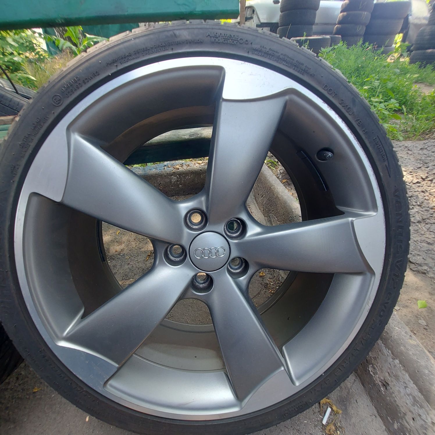 Диски R18  Skoda Volkswagen Audi Rotor original резина 225/35/18.разб.