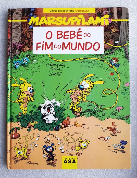 Álbum BD ~ "Marsupilami O Bebé do Fim do Mundo" ~ Capa Dura ~ 2004
