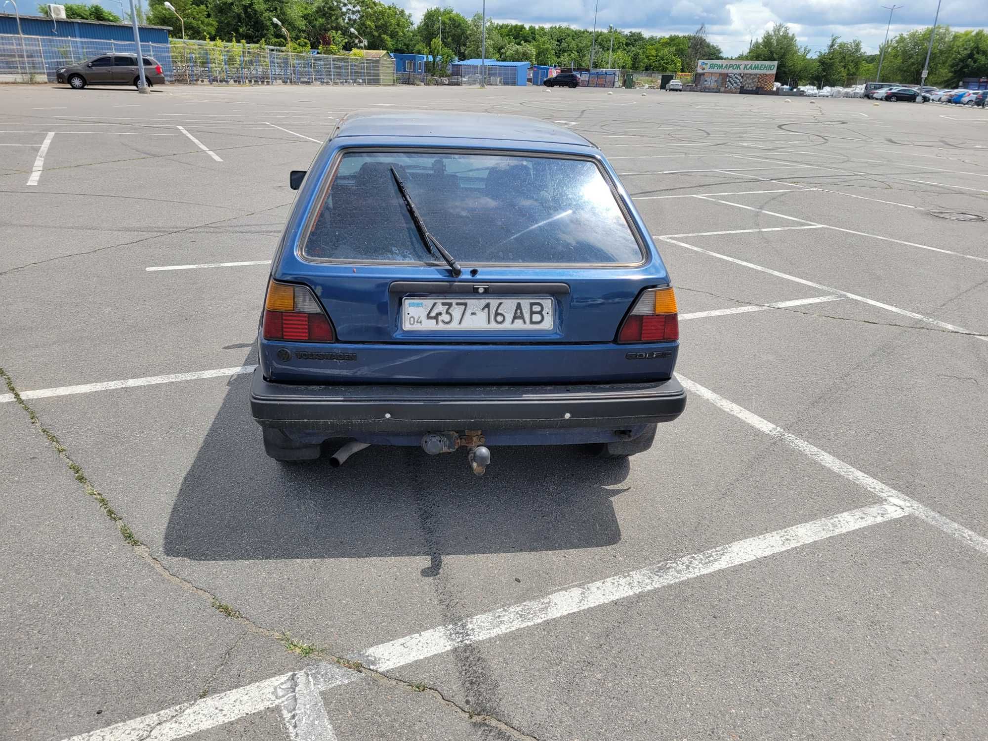 volkswagen golf ii 1.6 бенз/мех 5ст
