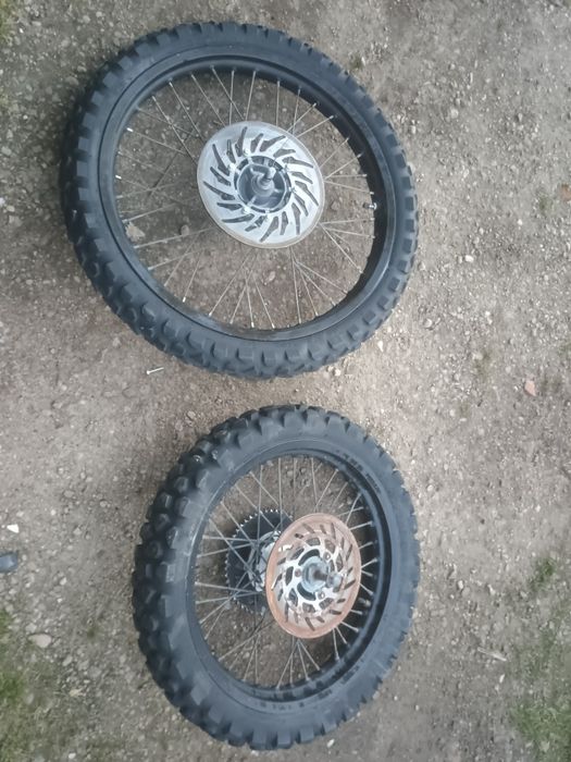 Koło koła felga felgi enduro cross komplet Yamaha XT 125