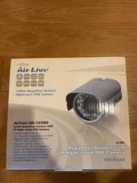 AirCam H.264 MegaPixel Outdoor Nightvision POE Camera