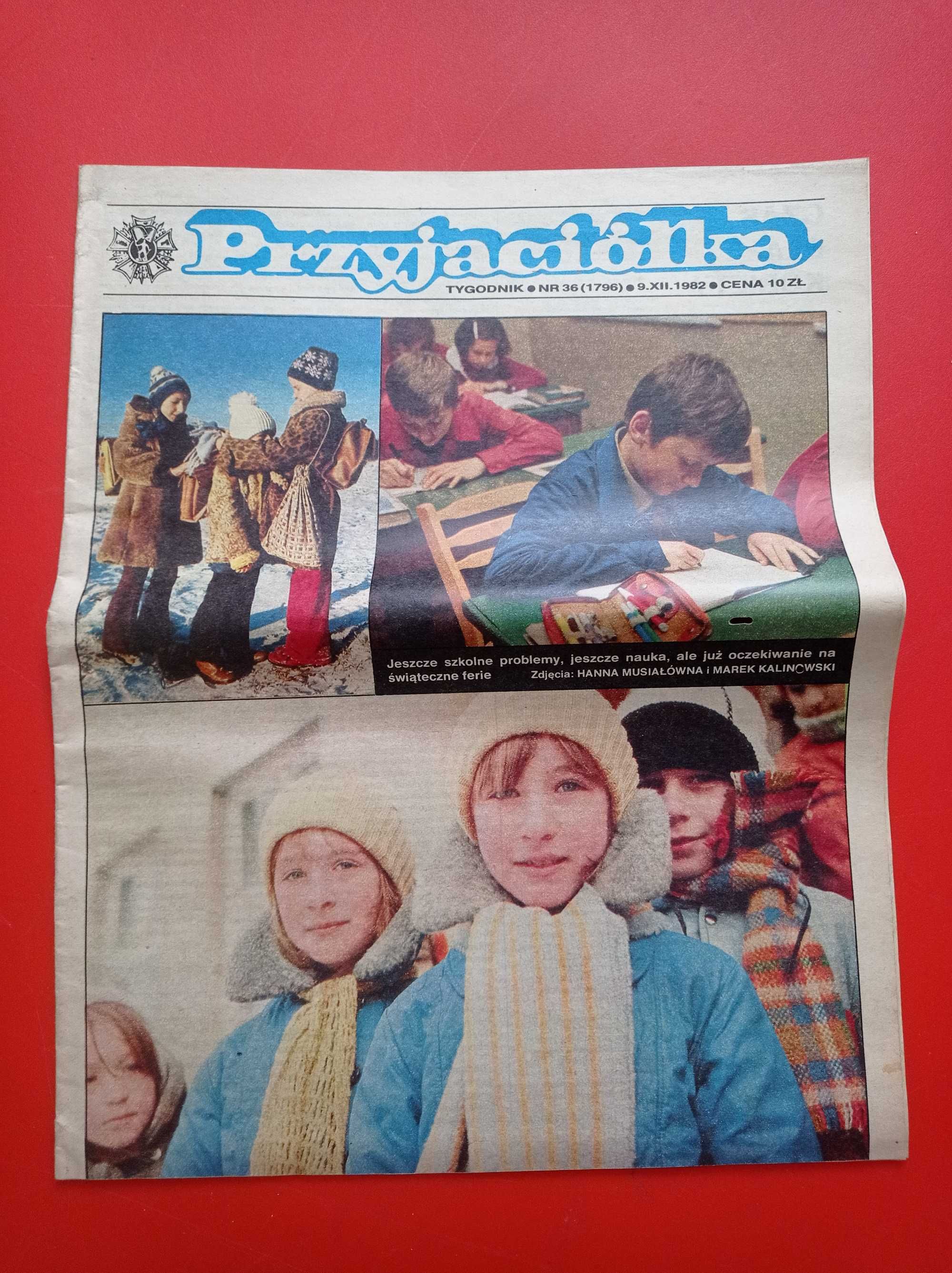 Przyjaciółka tygodnik, nr 36, 9 grudnia 1982