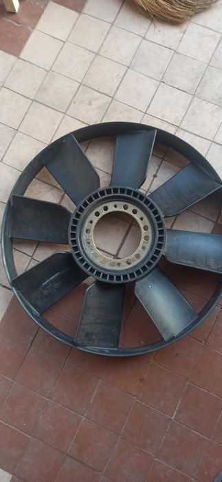 Крыльчатка вентилятора КАМАЗ. 8 лопастей (в обечайке). 020003277