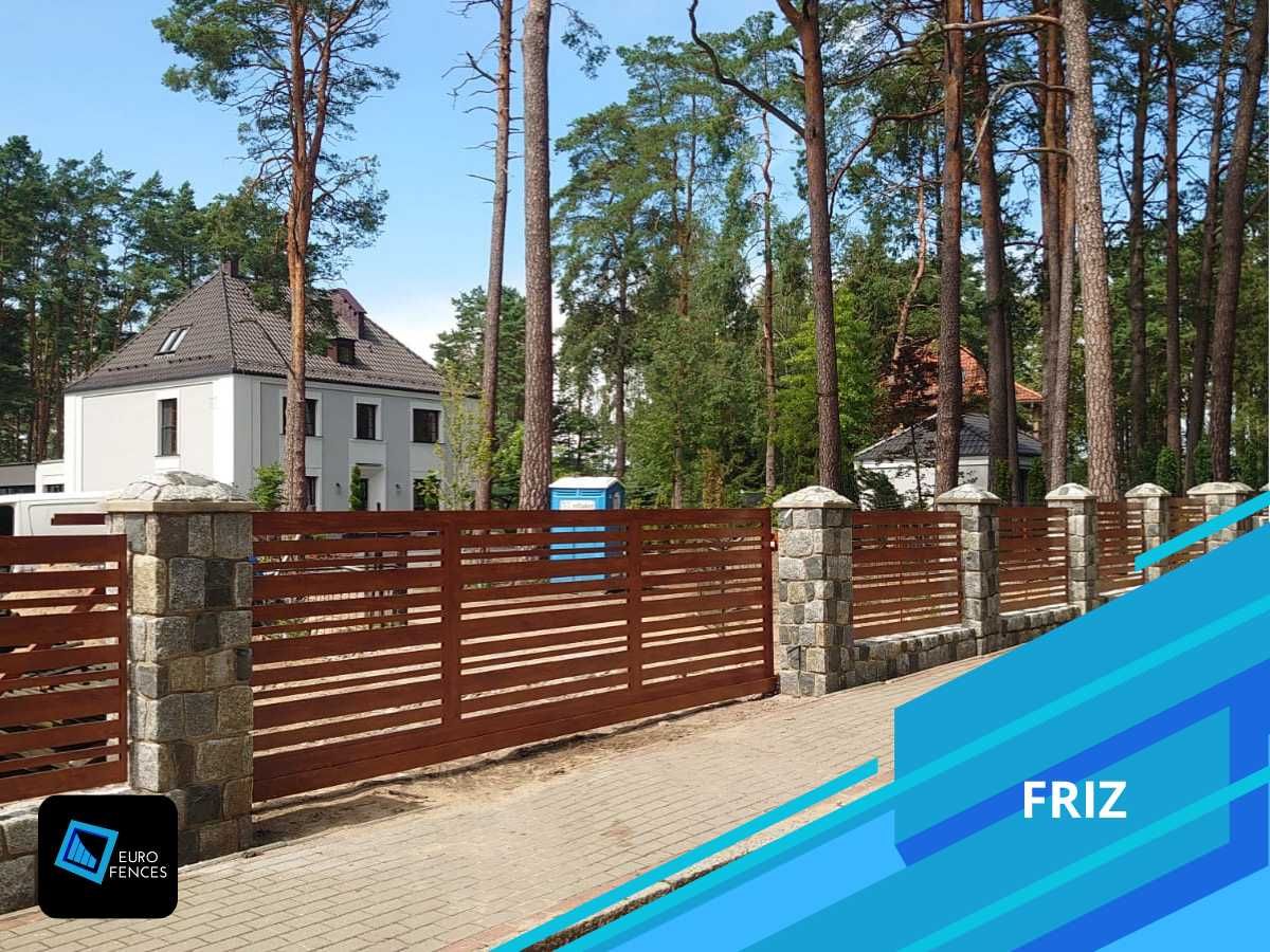 Ogrodzenie z aluminium - Euro Fences Producent - model Comb Standard
