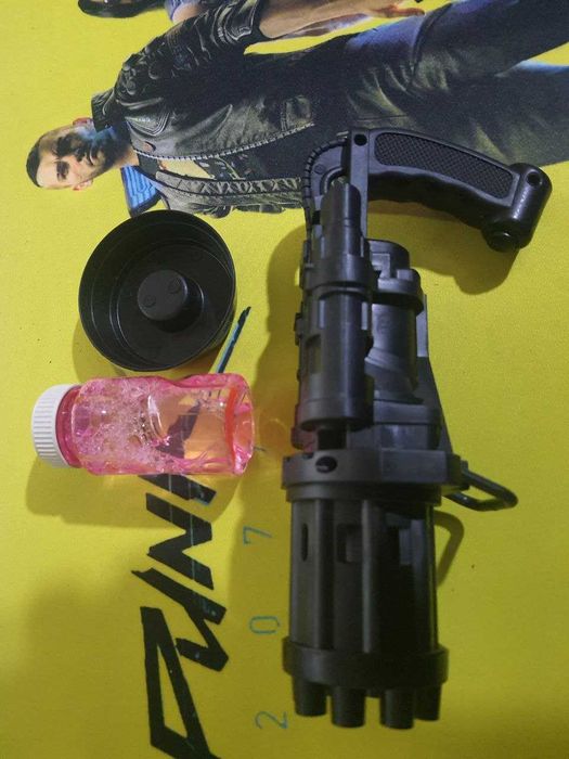 Кулемет із мильних бульбашок, BUBBLE GUN BLASTER , 92