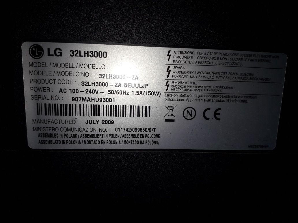 TV LG 32 polegadas