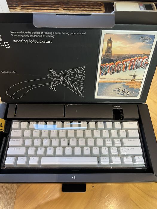 Wooting 60HE+ (как новая)