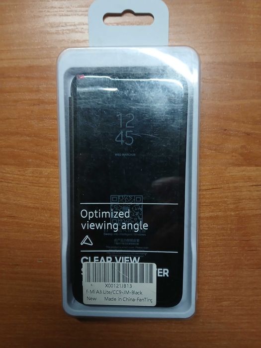 Etui typu Clear View do telefonu Xiaomi Mi A3 Lite/CC9-JM czarna