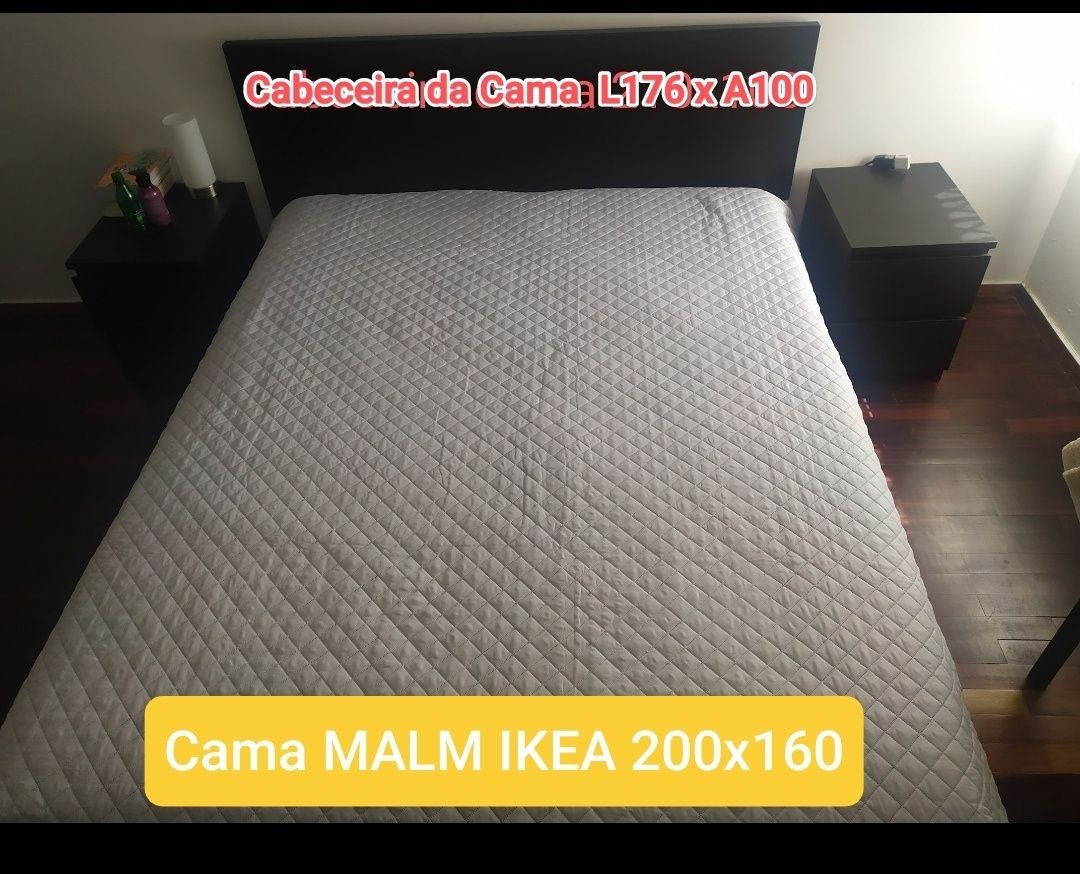 (1) Cama IKEA (200x160) com/sem estrado