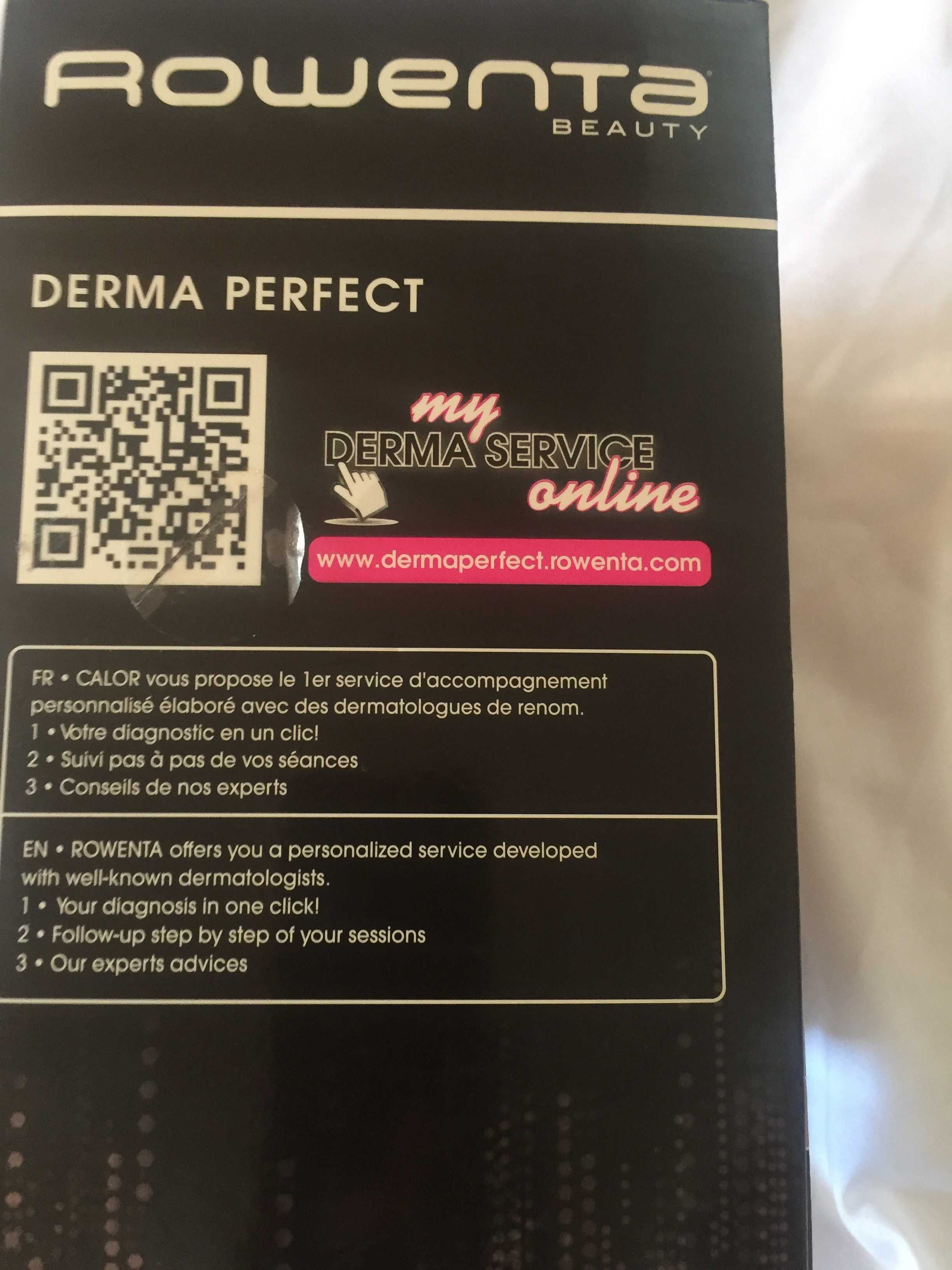 Rowenta Derma Perfect, depiladora luz pulsada