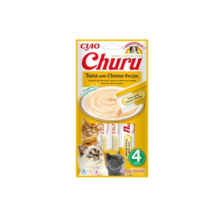 Inaba Churu Purées Mix smaków 6x56g (4x14g) Przysmaki do wylizywania