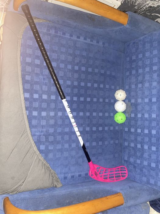 Kij salming tourlite Aero Flex 29 + torba i 3 piłki