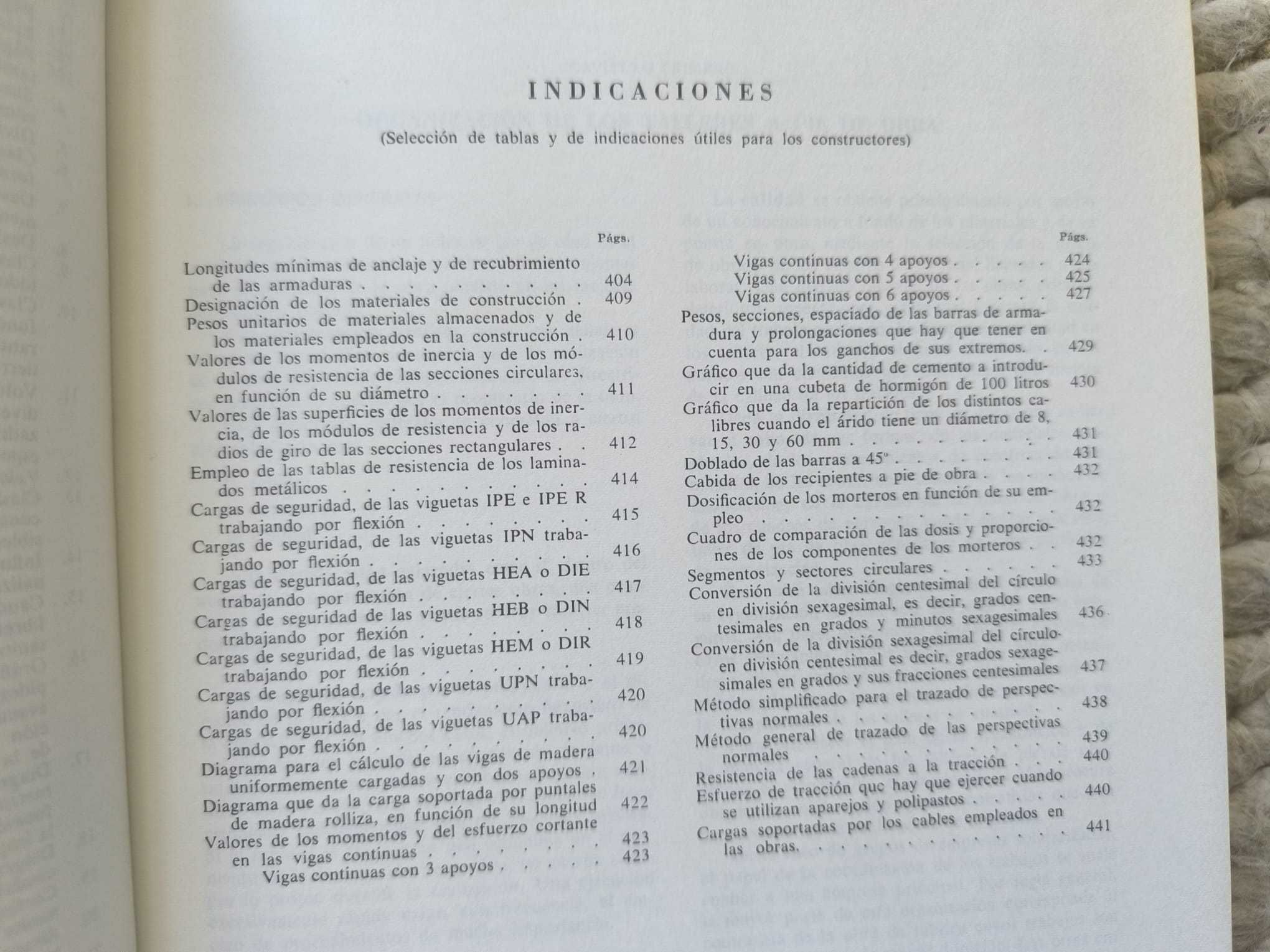 Livro "Tecnologia Construccion" de G. Baud