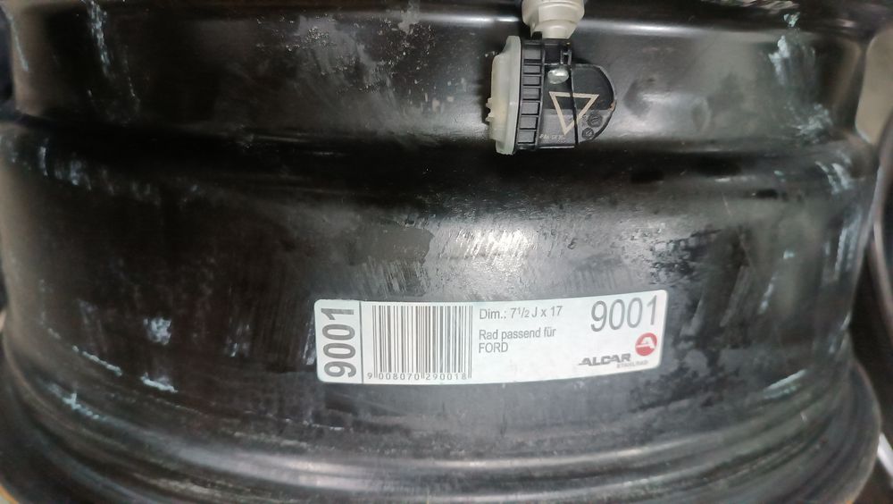 17 " felgi Ford Kuga Galaxy S-max Mondeo 7,5Jx17H2 ET55 Czujniki TPMS