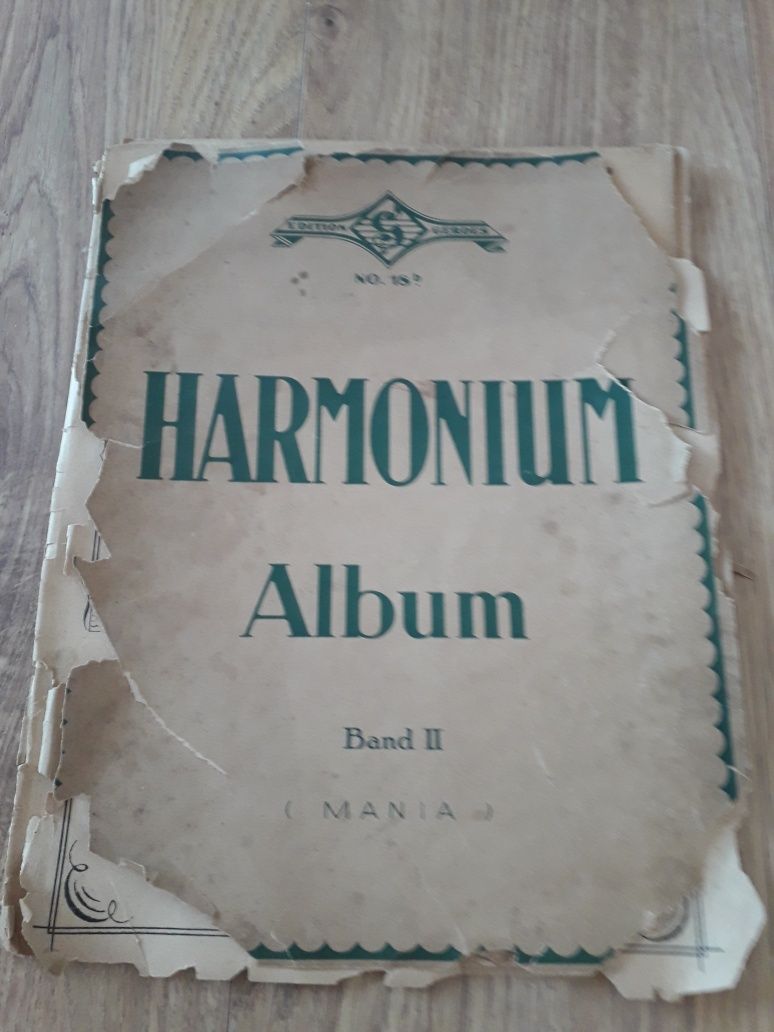 Zabytkowa Fisharmonia + Harmonium Album