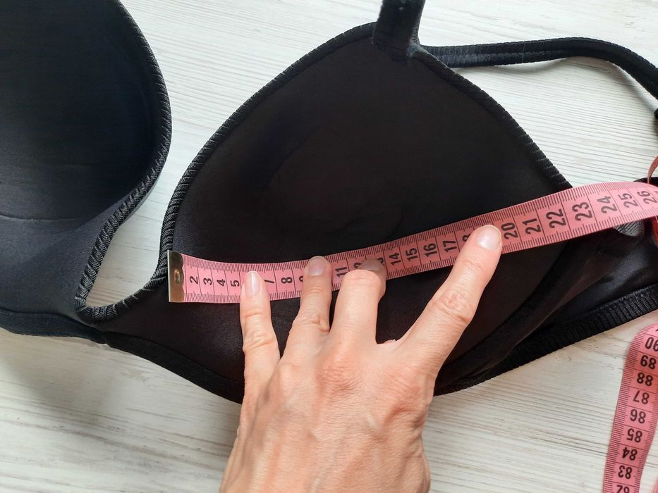 Черный купальник на большую грудь Victoria's secret оригинал чашка Д Е
