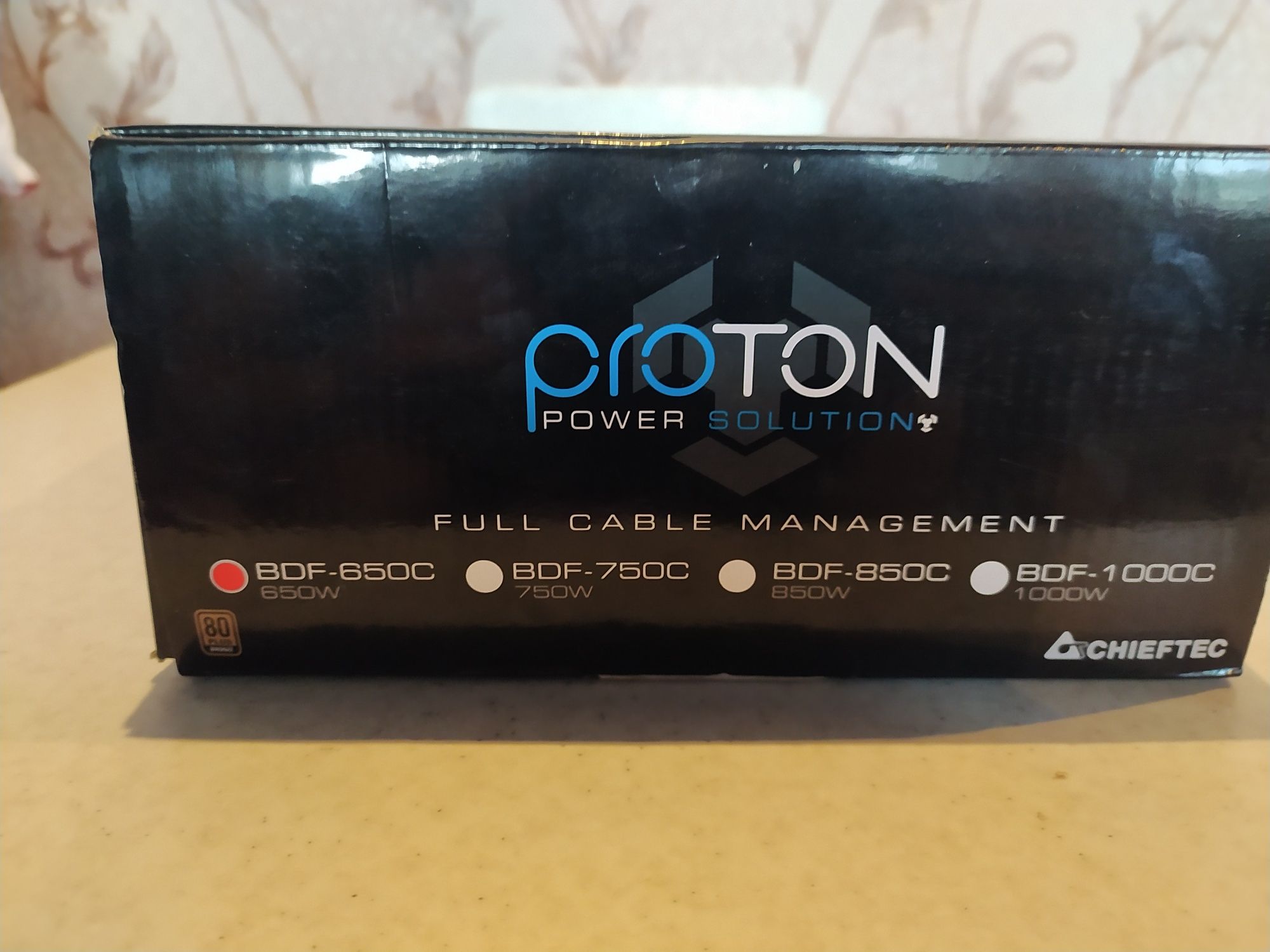 ПРОДАМ Блок живлення Proton Chieftec 650w Gold 80