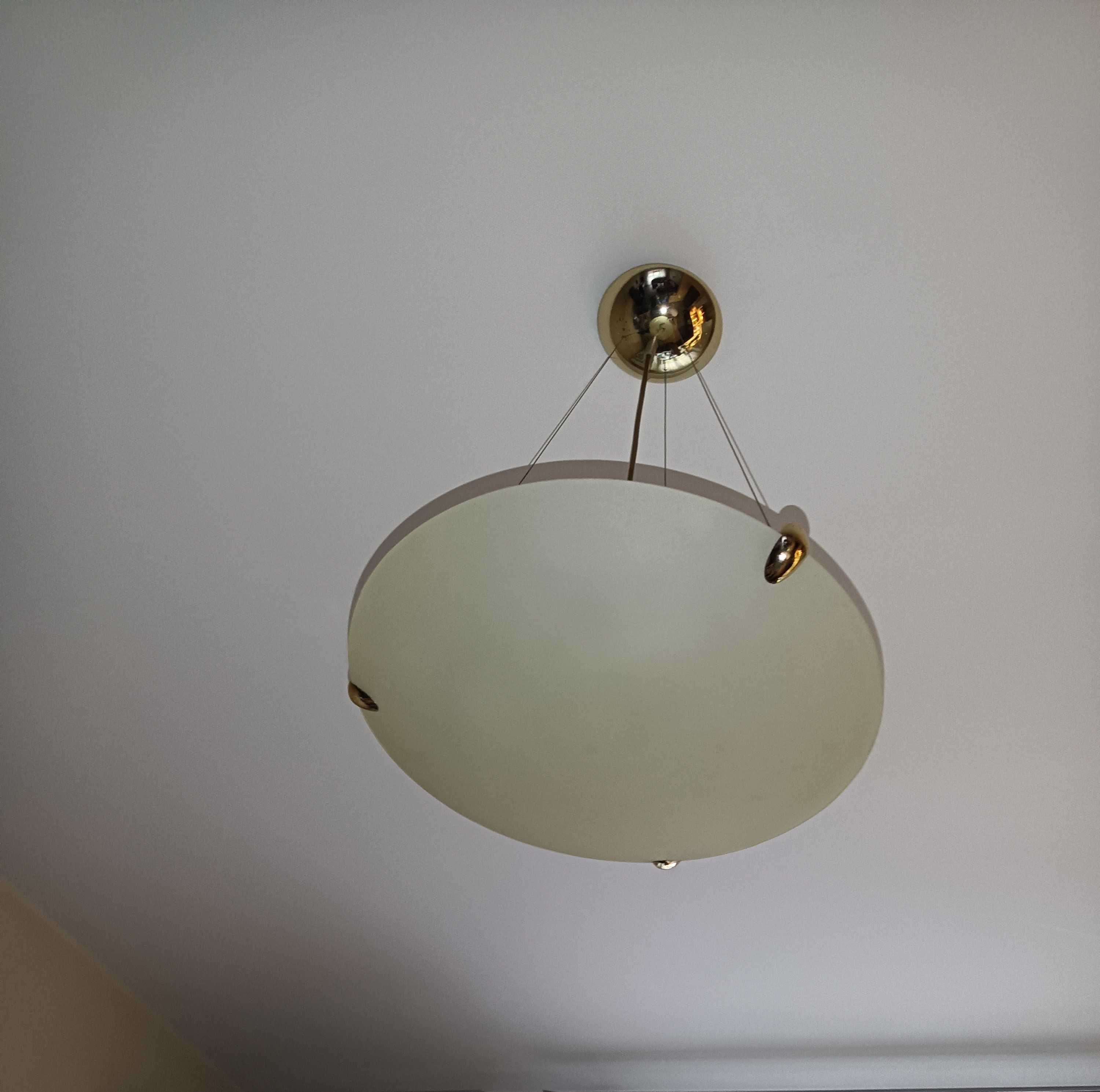 LAMPA wisząca sufitowa, żyrandol + kinkiety