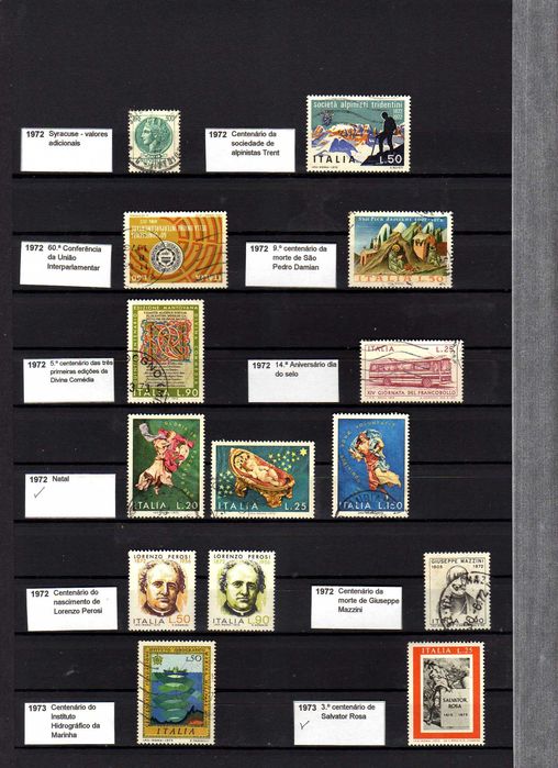 Selos Itália de 1968 a 1975