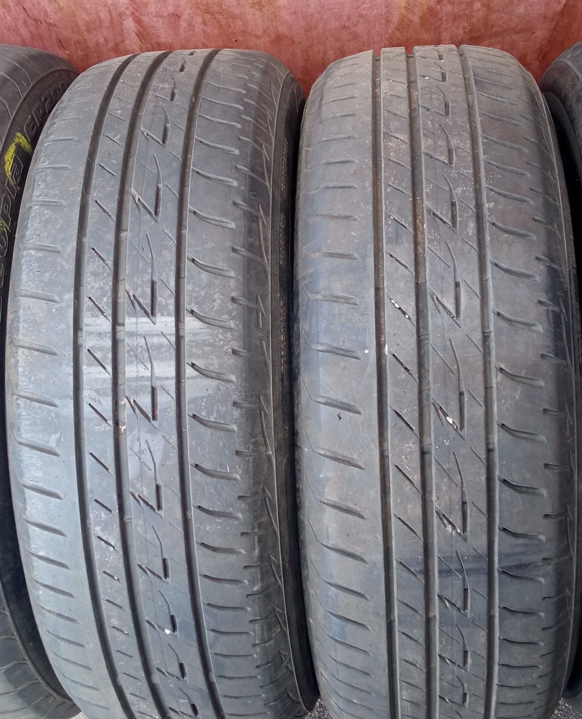 185/60 R15 BRIDGESTONE ECOPIA EP200 5,5-6 мм. б/у 84V - 2017 рік