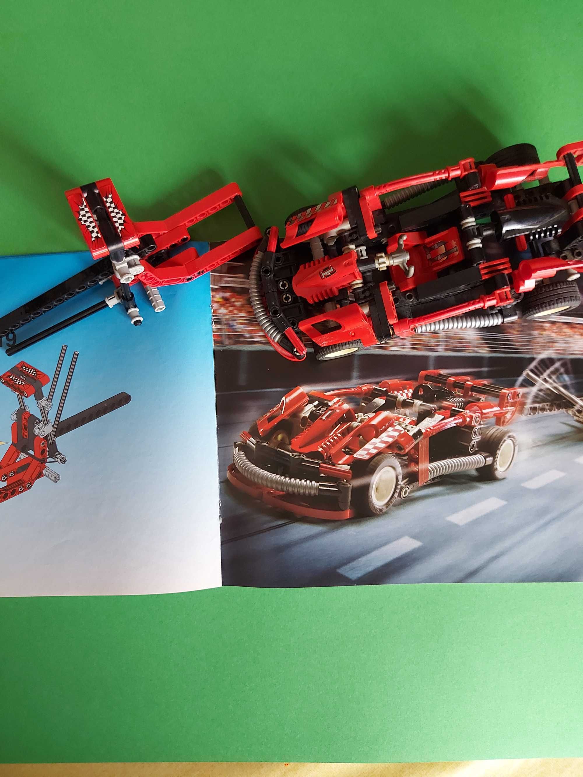 LEGO 8242 SLAMMER TURBO, TECHNIC 8533, 8215, 8590   E LEGO 4093