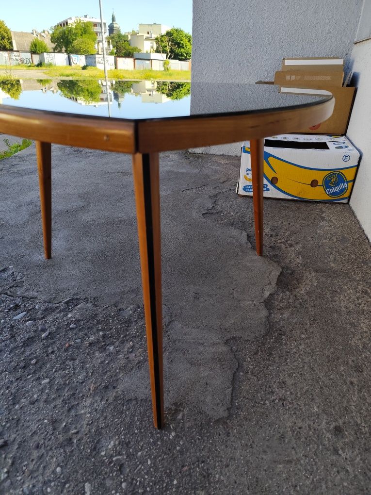 Stolik kawowy lata 70 vintage prl retro design
