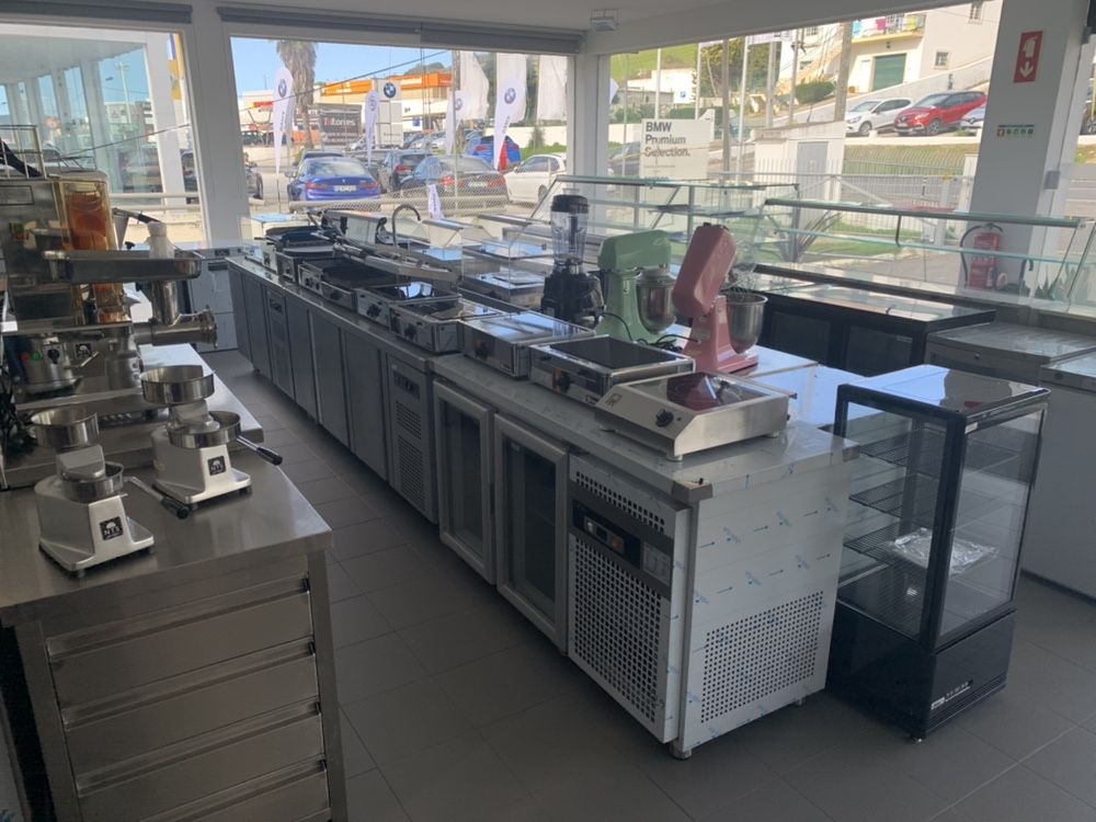 expositor buffet / self service / vitrine scaiola - quente - novo