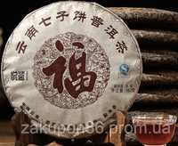 Чай Шу пуэр ( черний ) 357 грамм блин 2011г