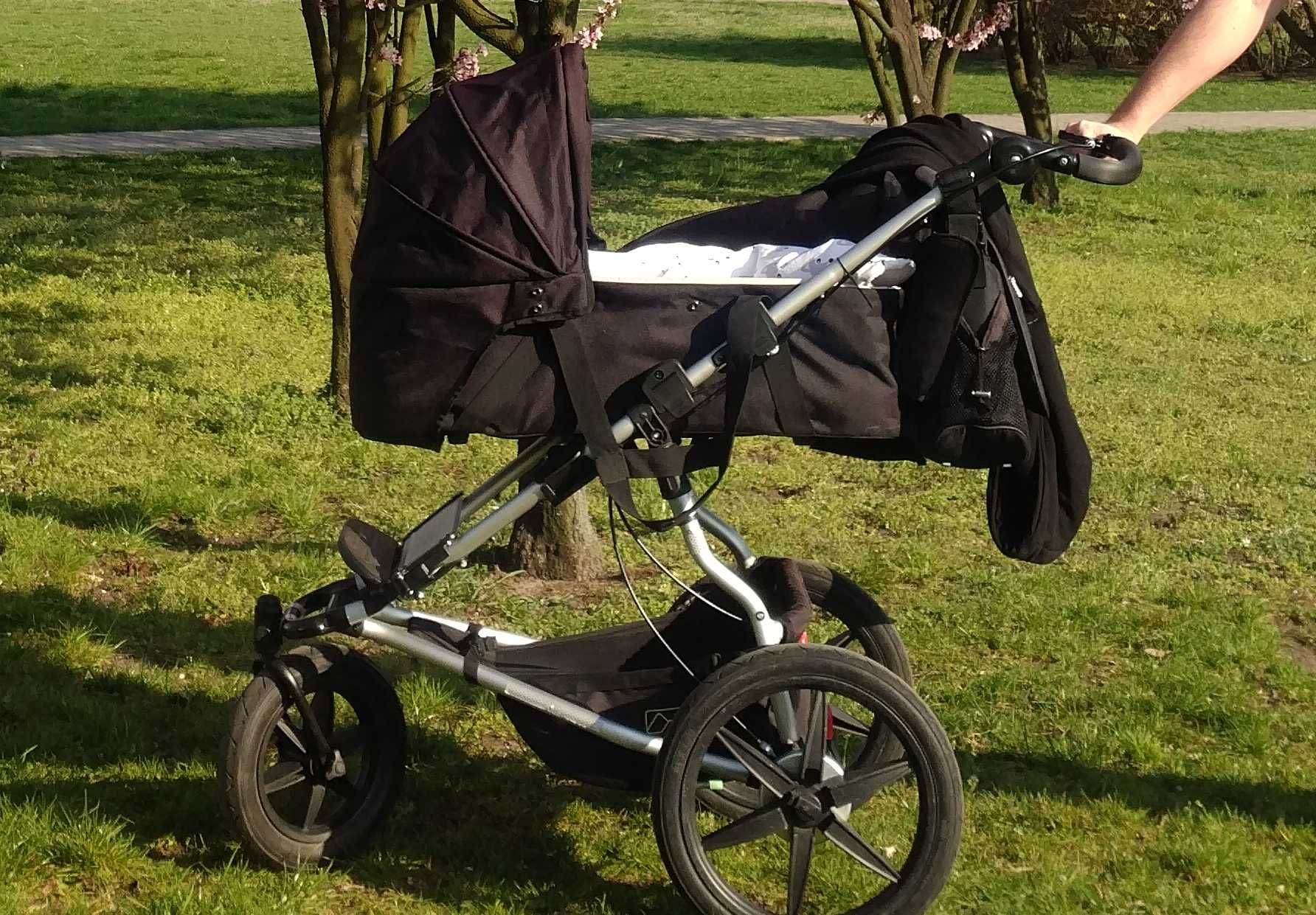 Mountain Buggy All Terrain wózek spacerówka + gondola + akcesoria