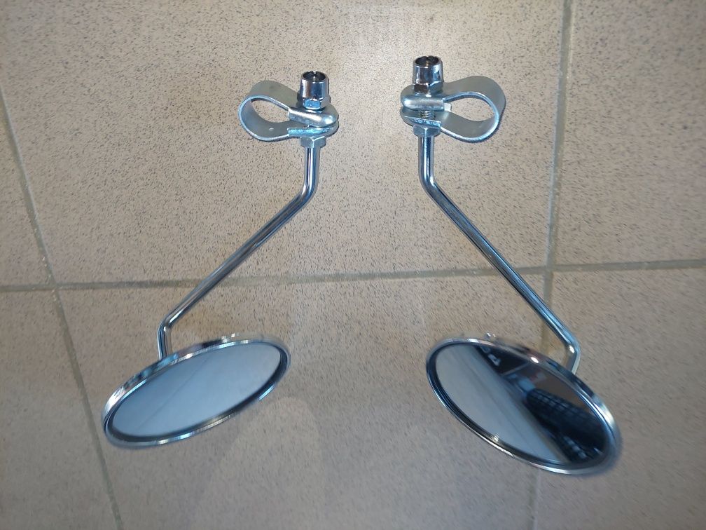 Sprzedam nowe lusterka chrom metalowe wsk shl wfm junak simson mz jawa