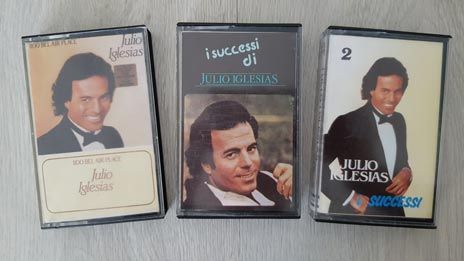 Julio Iglesias zestaw 3 kasety darmowa wysyłka
