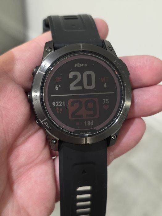 Garmin fenix 7x sapphire solar titanium