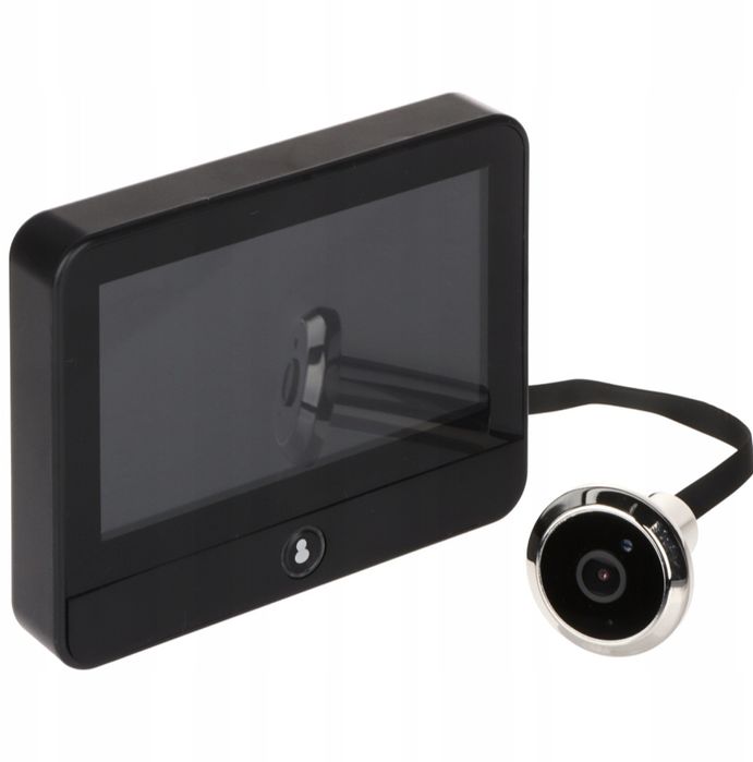 Kamera do drzwi  WI-FI FULL HD monitor wizjer czujka ruch dzień noc