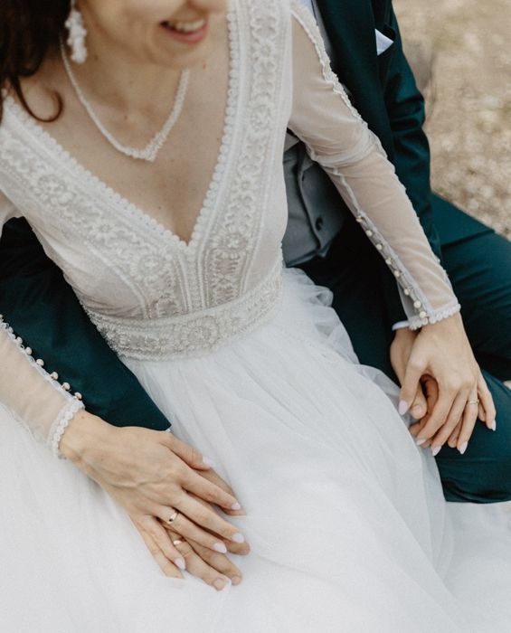 Suknia ślubna - rozmiar 34/36