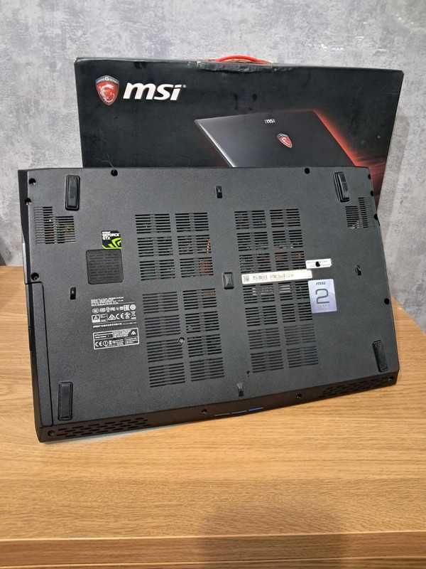 MSI GL62 6QD 15,6" Matt | i5-6gen | Nvidia GTX 950m | 8gb Ram
