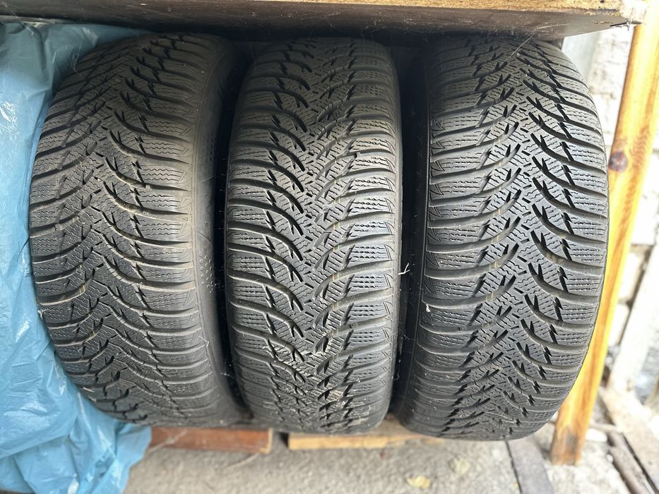 Шини Kumho WinterCraft WP51 як нові зимові на дисках 205/55 r16 8-7mm