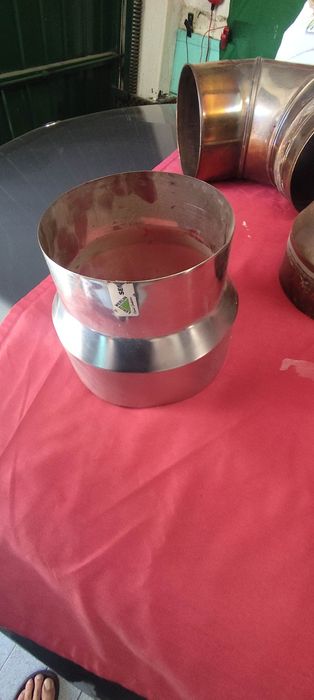 Acessórios inox  recuperador calor